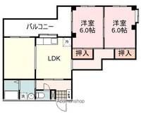 グリーンハイツくらのき2Bの間取り