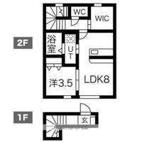 コヒナハウスの間取り