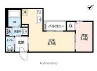 物件の間取り画像