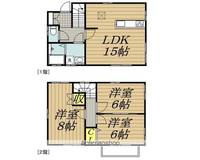 長野県伊那市境(一戸建)の賃貸物件戸建ての間取り