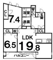 物件の間取り画像