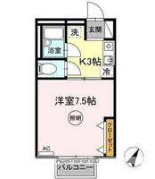 シャトル西春日 B棟の間取り