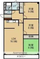 物件の間取り画像