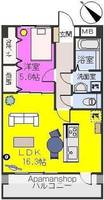 物件の間取り画像