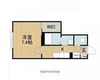 ブランシェ アイリス B棟101の間取り