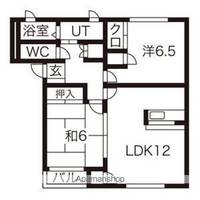 物件の間取り画像