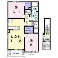 ラメールBの間取り
