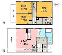物件の間取り画像