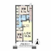 物件の間取り画像