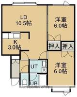MIZUHOハイツ(ミズホハイツ)202の間取り