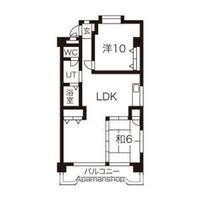 エステート若葉の間取り