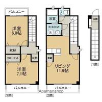 メゾン花束205の間取り