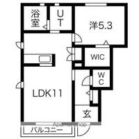 物件の間取り画像