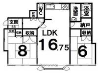 物件の間取り画像