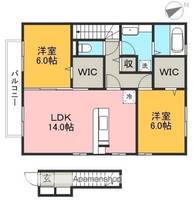 物件の間取り画像