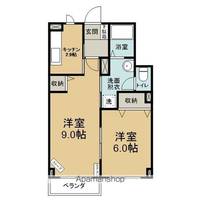 フルール2-103の間取り