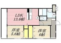 静岡県浜松市中央区笠井町の賃貸マンションの間取り