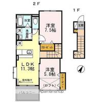 ハイツ曙Ⅲの間取り