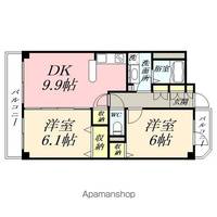 カーサフィオーレ西市駅前の間取り