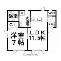 物件の間取り画像