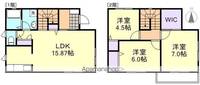 岡山県倉敷市東塚5丁目(一戸建)の賃貸物件の間取り