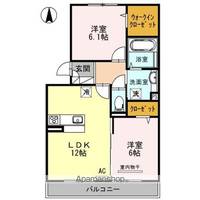 JADE A棟の間取り