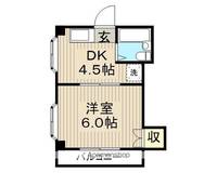 コーポソレイユ301の間取り