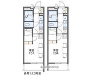レオパレスセントラルアイの間取り