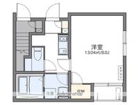 レオネクスト川西101の間取り