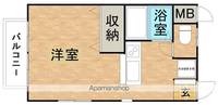 コーポセゾンⅢ201の間取り