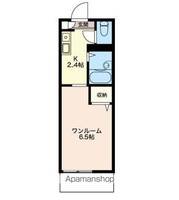 カースルクーム103の間取り