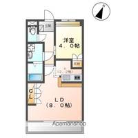 オアシス ヒロミ(OASIS HIROMI)205の間取り