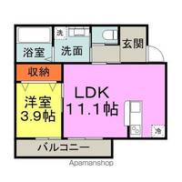 物件の間取り画像