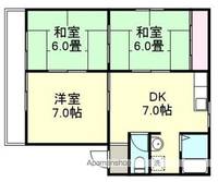 岡山県笠岡市美の浜の賃貸アパートの間取り