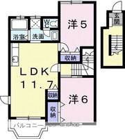 物件の間取り画像