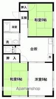 皆川ハイツの間取り