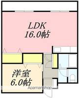 コートハウス的場(COURT HOUSE 的場)702の間取り