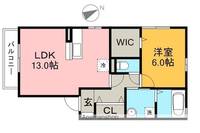 クレールの間取り