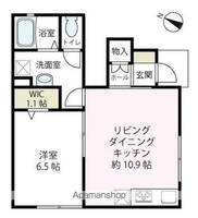 エルメゾンネクスト102号室の間取り