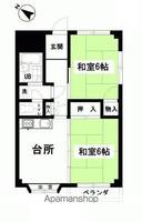サンハイツみまやCの間取り