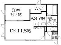 物件の間取り画像