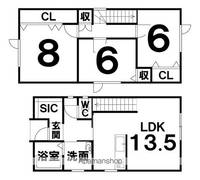 物件の間取り画像