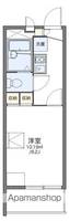レオパレス城屋敷110201の間取り