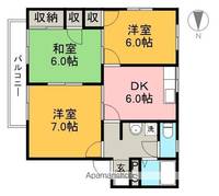 物件の間取り画像