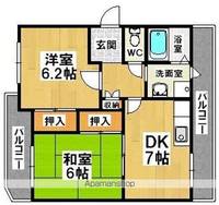コーポウィステリアの間取り