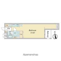 エルスタンザ下北沢102の間取り