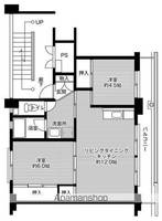ビレッジハウス備前片上2号棟の間取り