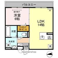サウスメゾンジャスミンの間取り