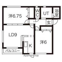 物件の間取り画像