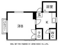 スカイタウンヨシダAの間取り